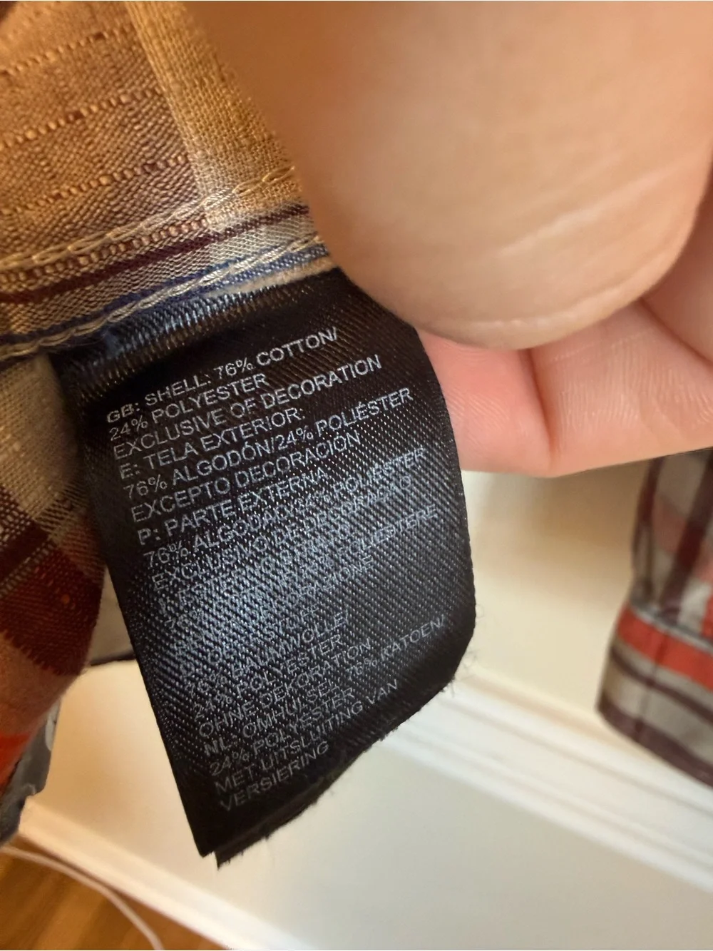 The North Face button front
